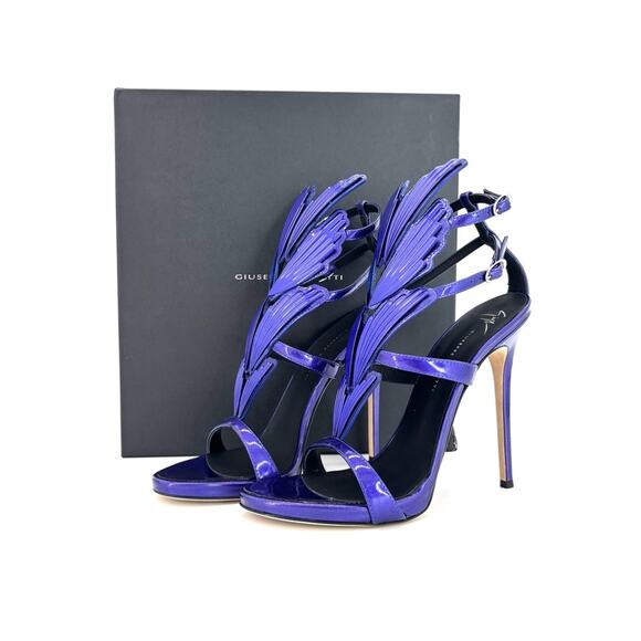 NIB Giuseppe Zanotti Cruel 2.0 Alien Siutta Wing Strappy Sandals 40 - Picture 2 of 9